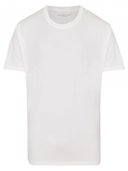 T-Shirt - Doppelpack - Rundhals - weiß
